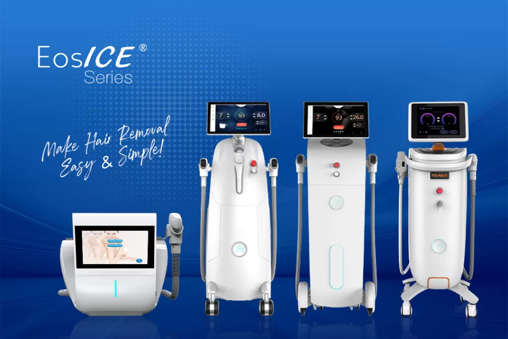 EosICE® series laser hai removal machines