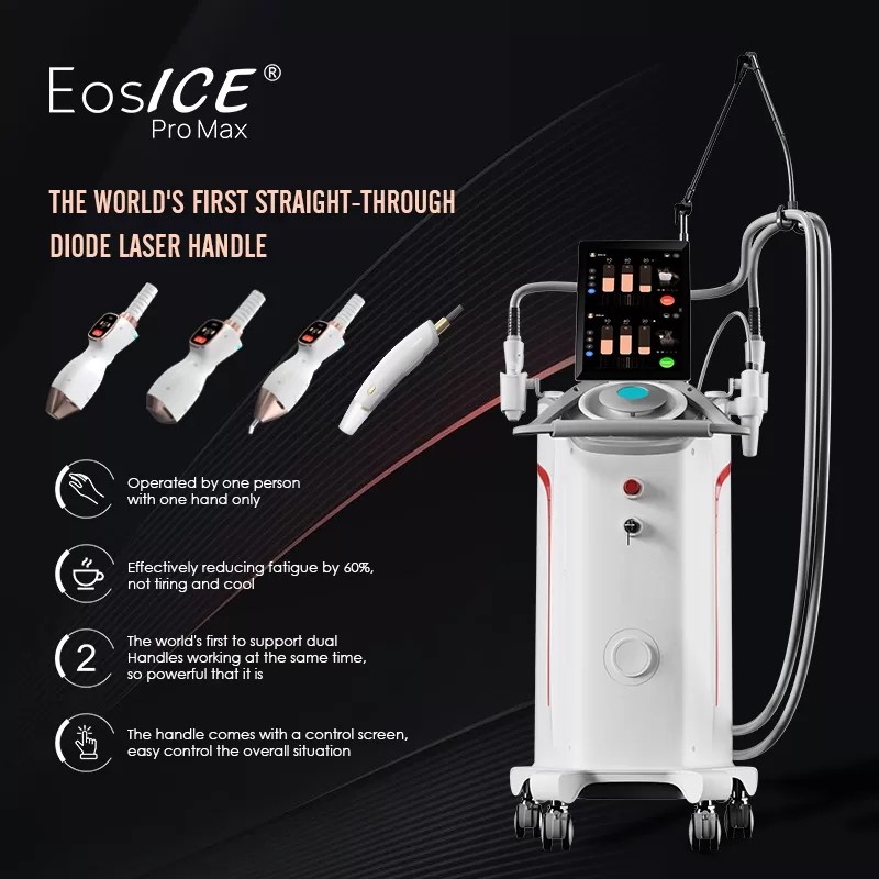 PZLASER’s EOSICE diode laser series is designed for high-demand depilation services.
