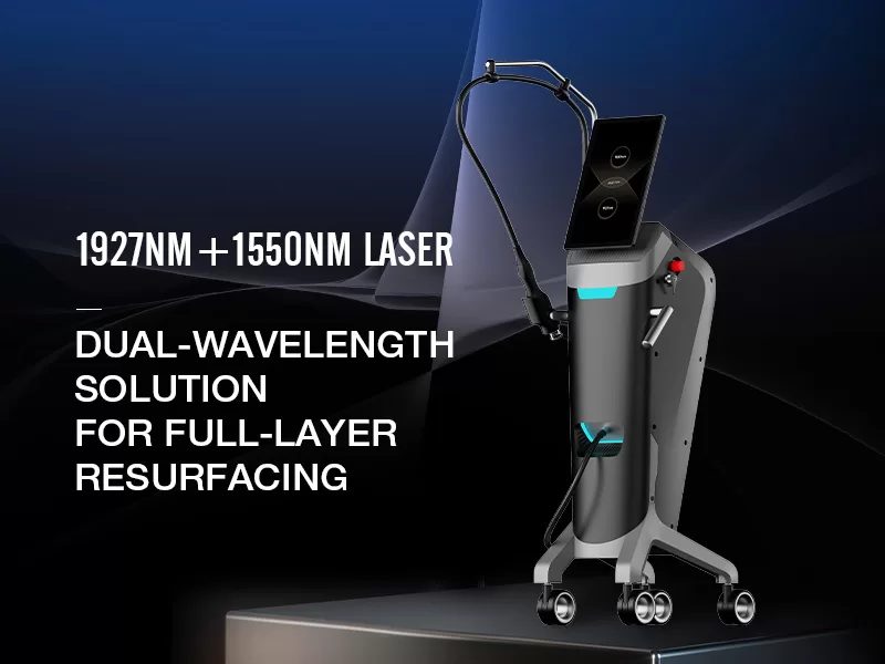 1927nm and 1550nm Dual Laser