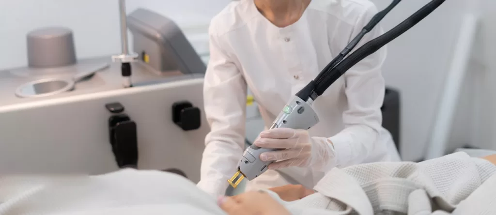 Removing Facial Melanin Using Cosmetic Lasers