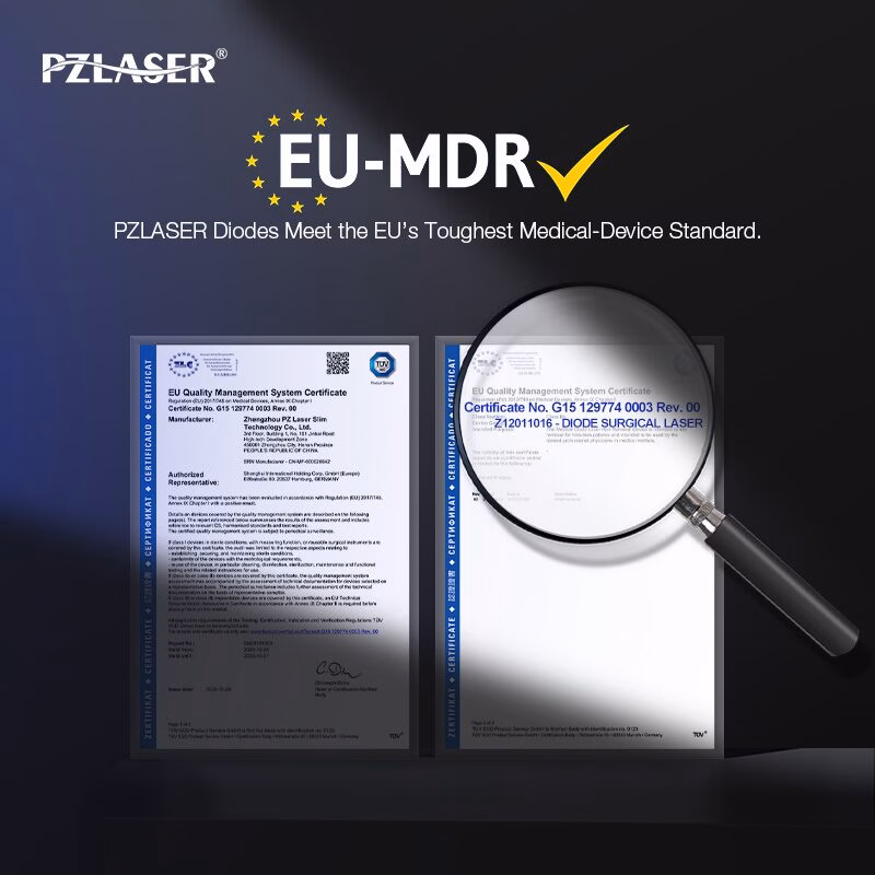 EosIce diode laser hair removal MDR cleared