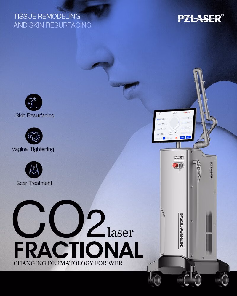 PZLASER Fractional Master™ — Fractional CO₂ Laser for Skin Resurfacing